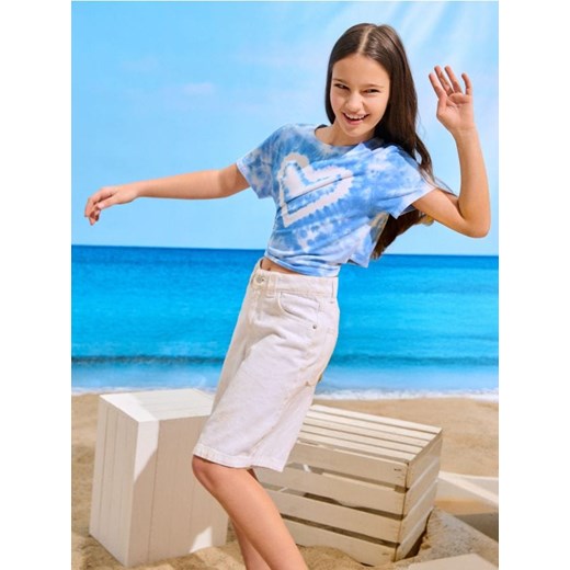 Sinsay - Koszulka tie dye - wielobarwny ze sklepu Sinsay w kategorii Bluzki dziewczęce - zdjęcie 179327851