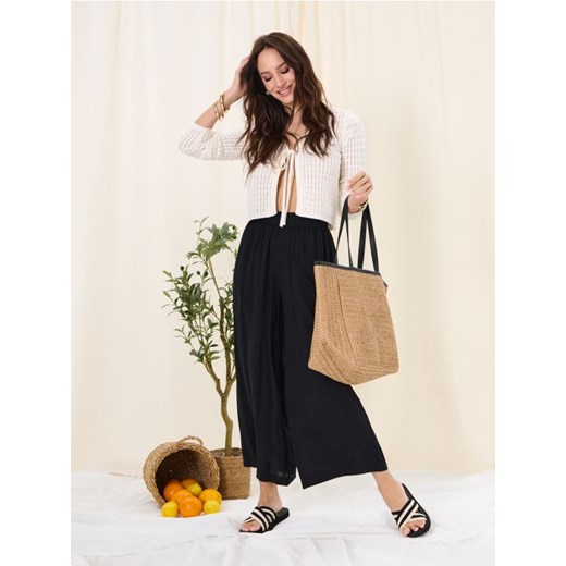 Sinsay - Torba shopper - kremowy ze sklepu Sinsay w kategorii Torby letnie - zdjęcie 179327923