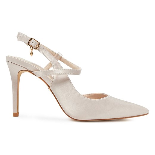 Czółenka DeeZee z klamrą na szpilce wiosenne 