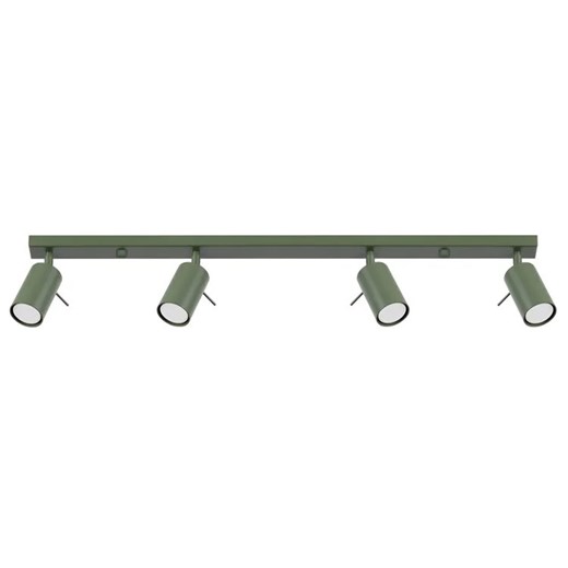 Industrialna oliwkowa lampa sufitowa - M066- Nona ze sklepu Edinos.pl w kategorii Lampy sufitowe - zdjęcie 179329042