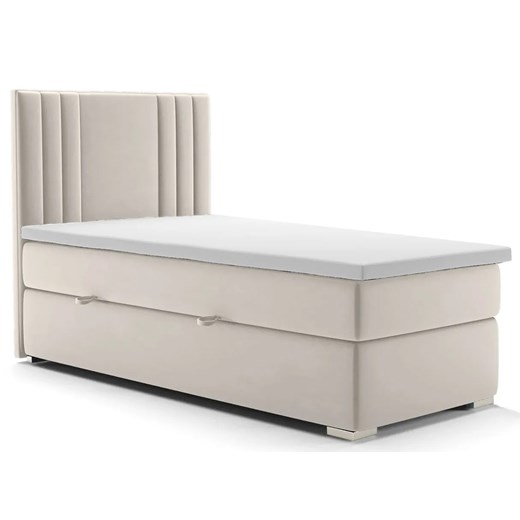 Pojedyncze łóżko boxspring Puerto 80x200 - 32 kolory ze sklepu Edinos.pl w kategorii Łóżka i materace - zdjęcie 179329110