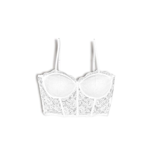 GATE Koronkowy crop top 34 ze sklepu gateshop w kategorii Bluzki damskie - zdjęcie 179329192