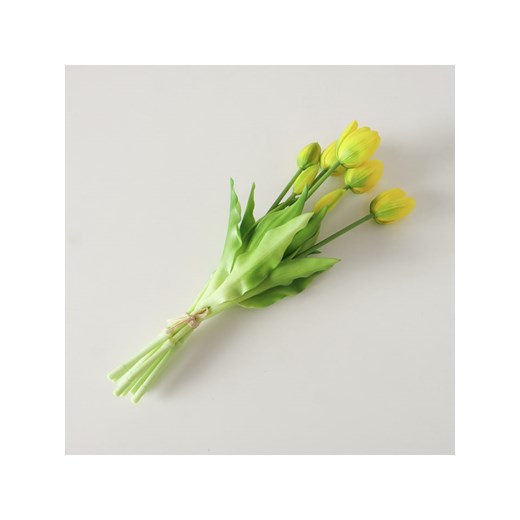 Boltze Bukiet dekoracyjny &quot;Falona&quot; w kolorze złoto-zielonym - wys. 13 cm ze sklepu Limango Polska w kategorii Doniczki i osłonki - zdjęcie 179329514