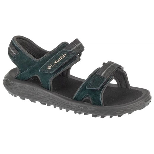 Sandały Columbia Konos Hiker 2-Strap Sandal 2121311010 zielone ze sklepu ButyModne.pl w kategorii Sandały damskie - zdjęcie 179333651