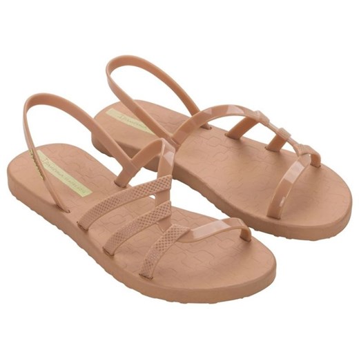 Sandały Ipanema Diversa Sandal Ad 27234 BG730 brązowe ze sklepu ButyModne.pl w kategorii Sandały damskie - zdjęcie 179333763