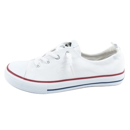 Buty Lee Cooper LCW-25-02-3296L trampki białe ze sklepu ButyModne.pl w kategorii Trampki damskie - zdjęcie 179333774