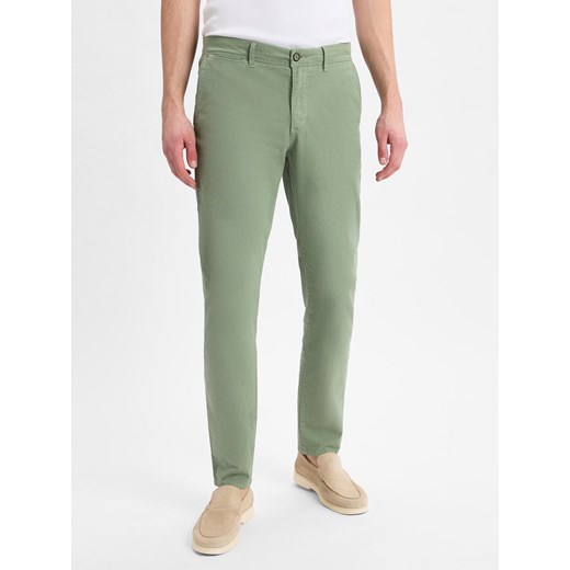 Nils Sundström Męskie chinosy - Matt Mężczyźni trzcinowy wypukły wzór tkaniny ze sklepu vangraaf w kategorii Spodnie męskie - zdjęcie 179335284