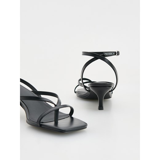 Sandały damskie Reserved eleganckie skórzane 