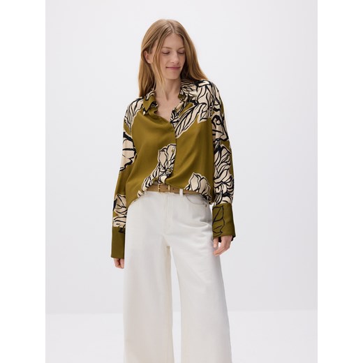 Reserved - Koszula z wiskozy - wielobarwny ze sklepu Reserved w kategorii Koszule damskie - zdjęcie 179337612