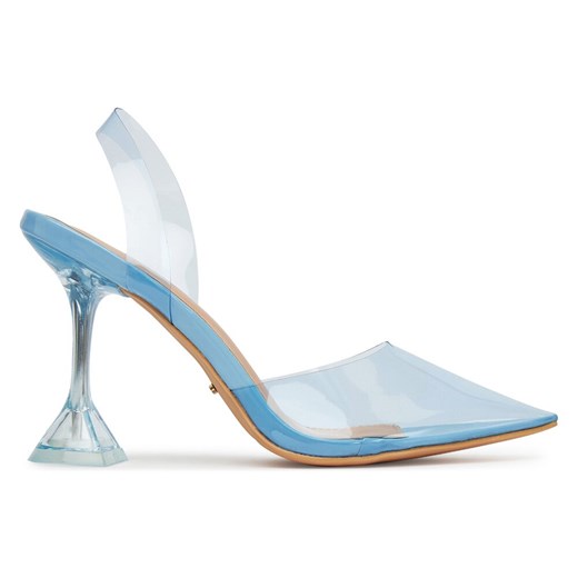 Czółenka DeeZee ZALHT-02 BLUE PU ze sklepu ccc.eu w kategorii Czółenka - zdjęcie 179339370