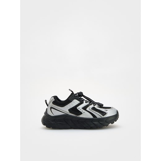 Reserved - Sneakersy na grubej podeszwie - czarny Reserved 36 promocja Reserved