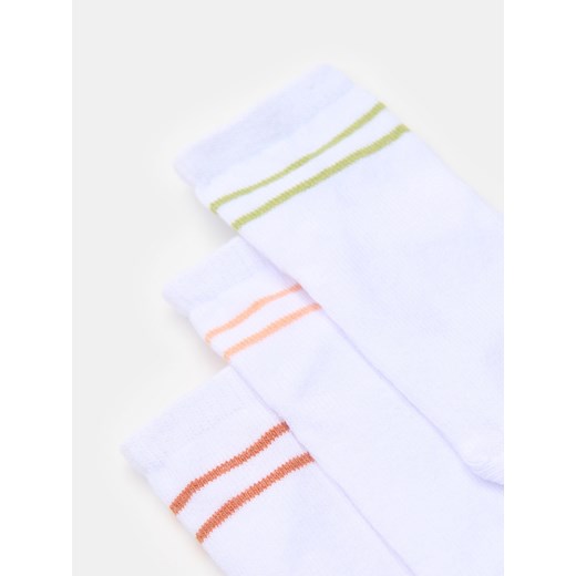 Sinsay - Skarpetki 3 pack - wielobarwny Sinsay 19/22 Sinsay