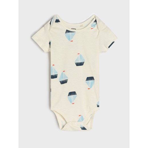 Sinsay - Body 2 pack - kremowy Sinsay 74 Sinsay