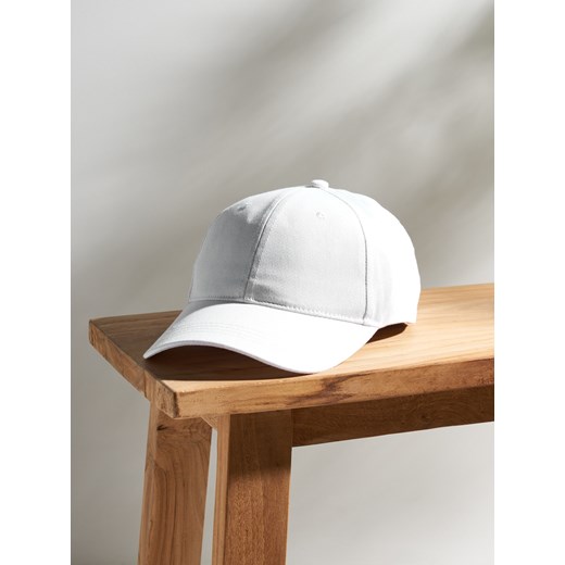 Sinsay - Czapka z daszkiem - biały Sinsay One Size Sinsay