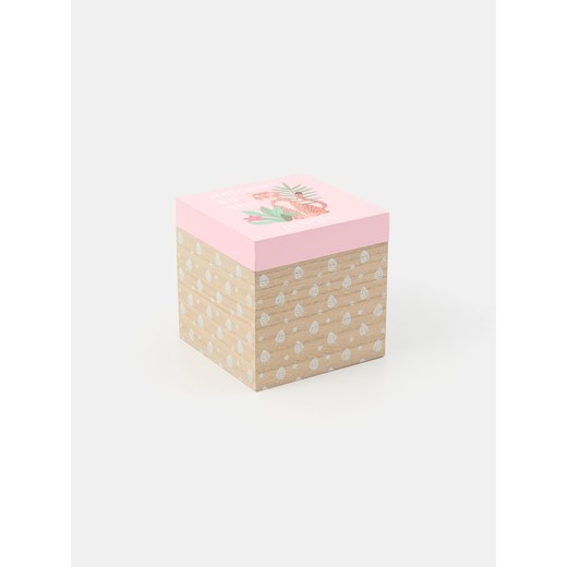 Sinsay - Pudełko do przechowywania z motywem zwierzęcym - wielobarwny Sinsay One Size Sinsay