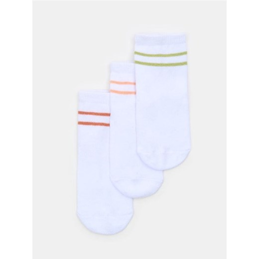 Sinsay - Skarpetki 3 pack - wielobarwny ze sklepu Sinsay w kategorii Skarpetki dziecięce - zdjęcie 179349653