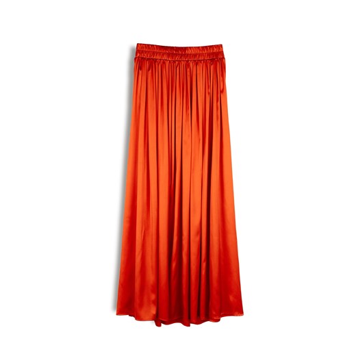 GATE Satynowa spódnica maxi 34 ze sklepu gateshop w kategorii Spódnice - zdjęcie 179352670