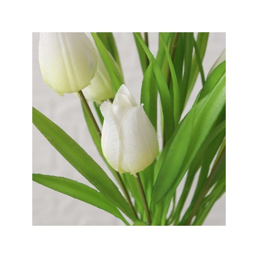 Boltze Bukiet dekoracyjny w kolorze biało-zielonym - wys. 31 cm Boltze onesize promocja Limango Polska