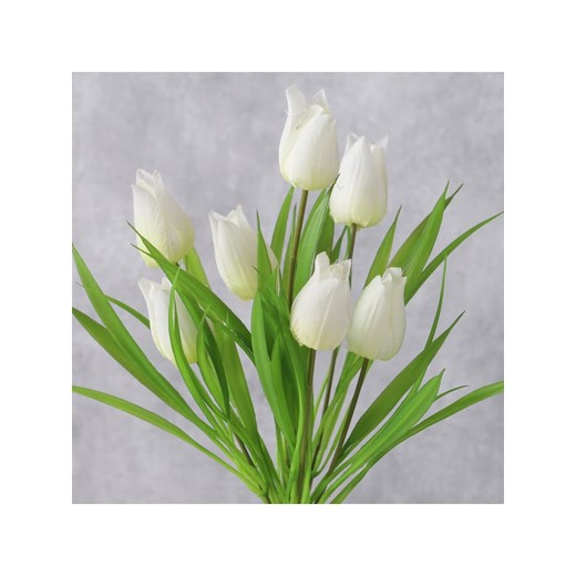 Boltze Bukiet dekoracyjny w kolorze biało-zielonym - wys. 31 cm Boltze onesize Limango Polska okazja