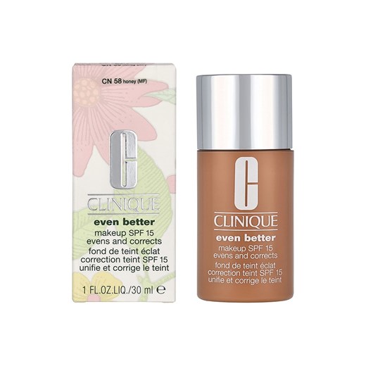 Clinique Podkład "Even Better - 58 honey" - SPF 15 - 30 ml - id: 2714111 - marki Clinique - 179353151 Clinique Podkład "Even Better - 58 honey" - SPF 15 - 30 ml ze sklepu Limango Polska w kategorii Podkłady do twarzy - zdjęcie 179353151