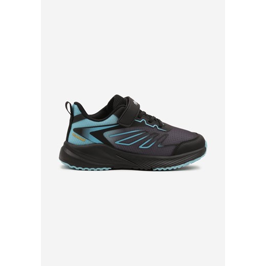 Czarno-Niebieskie Buty Sportowe Sneakersy z Zapięciem na Rzep Ravirielle ze sklepu born2be.pl w kategorii Buty sportowe dziecięce - zdjęcie 179354371