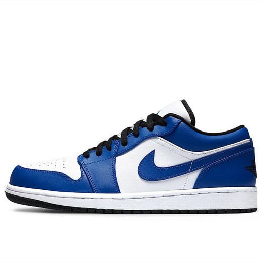 Buty Nike Air Jordan 1 Low 553558-124 - niebiesko-białe ze sklepu streetstyle24.pl w kategorii Buty sportowe męskie - zdjęcie 179355001