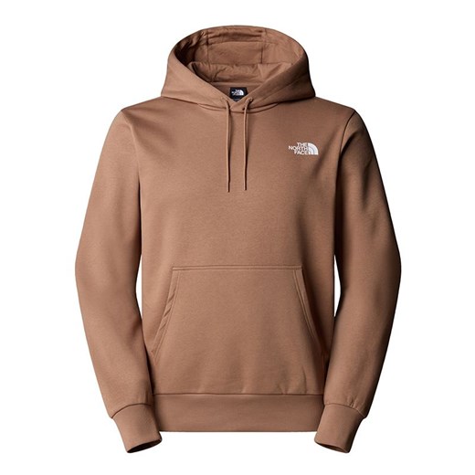 Bluza męska The North Face Simple Dome 0A89FC6IH1 - brązowa ze sklepu streetstyle24.pl w kategorii Bluzy męskie - zdjęcie 179355002