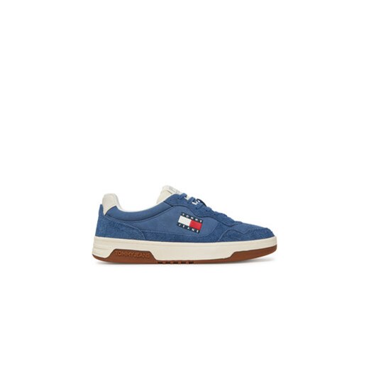 Tommy Jeans Sneakersy Tjm Cupsole Suede EM0EM01568 Niebieski ze sklepu MODIVO w kategorii Buty sportowe męskie - zdjęcie 179358640