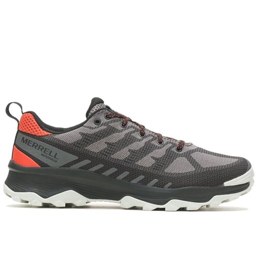 Buty męskie Merrell Speed Eco WP J036999 - szare ze sklepu streetstyle24.pl w kategorii Buty trekkingowe męskie - zdjęcie 179361320