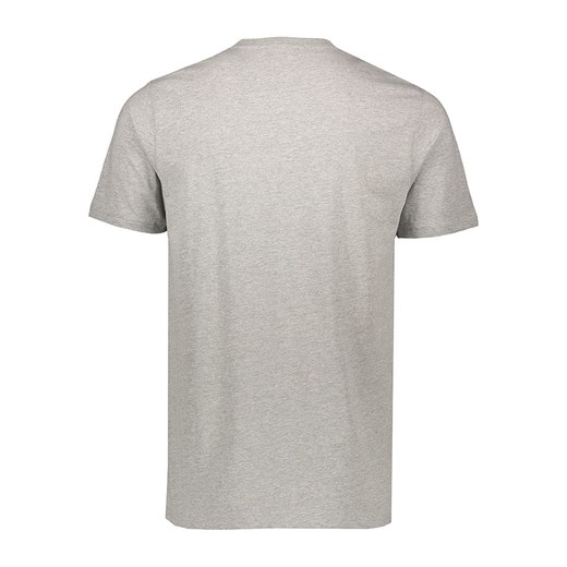 T-shirt męski szary Cavalli Class z krótkimi rękawami