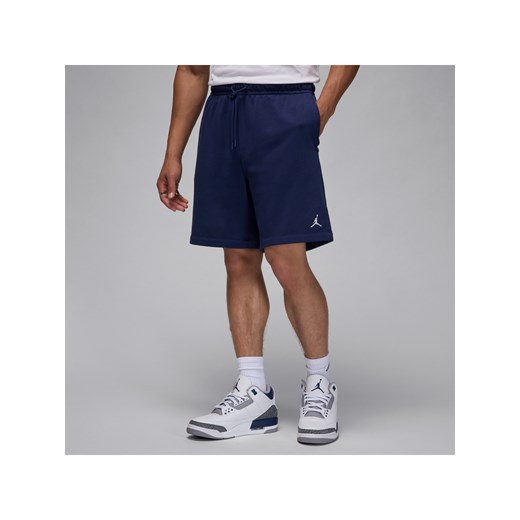 Spodenki męskie Jordan Brooklyn Fleece - Niebieski ze sklepu Nike poland w kategorii Spodenki męskie - zdjęcie 179364571
