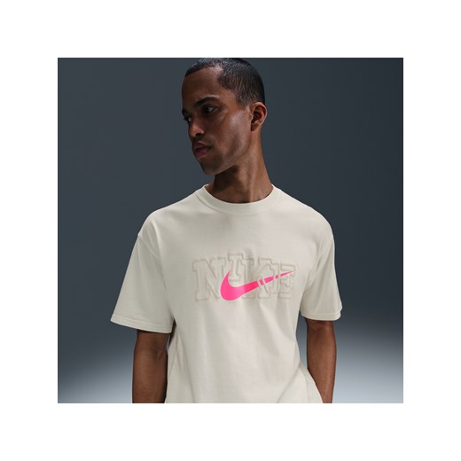 Męski T-shirt do koszykówki Max90 Nike - Biel ze sklepu Nike poland w kategorii T-shirty męskie - zdjęcie 179364582
