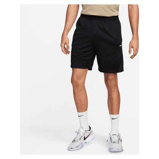 Męskie spodenki do koszykówki 21 cm Dri-FIT Nike Icon - Czerń ze sklepu Nike poland w kategorii Spodenki męskie - zdjęcie 179364592