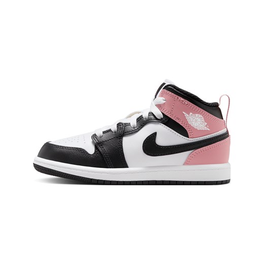 Buty dla małych dzieci Jordan 1 Mid - Biel ze sklepu Nike poland w kategorii Buty sportowe dziecięce - zdjęcie 179364602