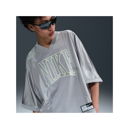 Damska koszulka oversize z krótkim rękawem i grafiką Nike Sportswear Street - Nike M (EU 40-42) Nike poland