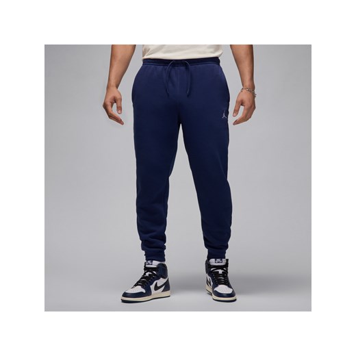Spodnie męskie Jordan Brooklyn Fleece - Niebieski ze sklepu Nike poland w kategorii Spodnie męskie - zdjęcie 179364640