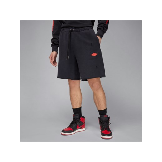 Męskie spodenki z dzianiny dresowej Air Jordan Rare Air - Czerń ze sklepu Nike poland w kategorii Spodenki męskie - zdjęcie 179364664