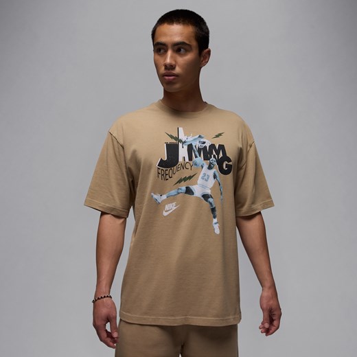 T-shirt męski Jordan Brand - Brązowy Jordan XL Nike poland