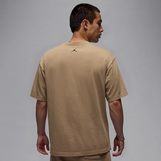 T-shirt męski Jordan Brand - Brązowy Jordan M Nike poland