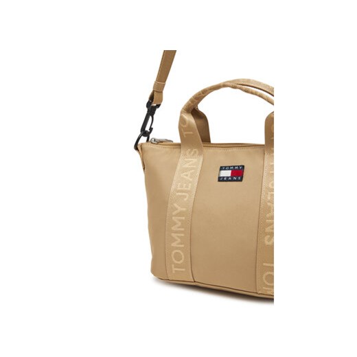 Tommy Jeans Torebka Tjw Ess Daily Mini Tote AW0AW17288 Beżowy Tommy Jeans uniwersalny MODIVO