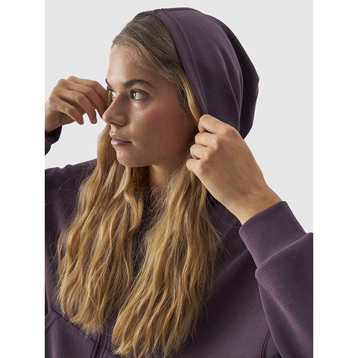 4F Bluza w kolorze fioletowym L wyprzedaż Limango Polska