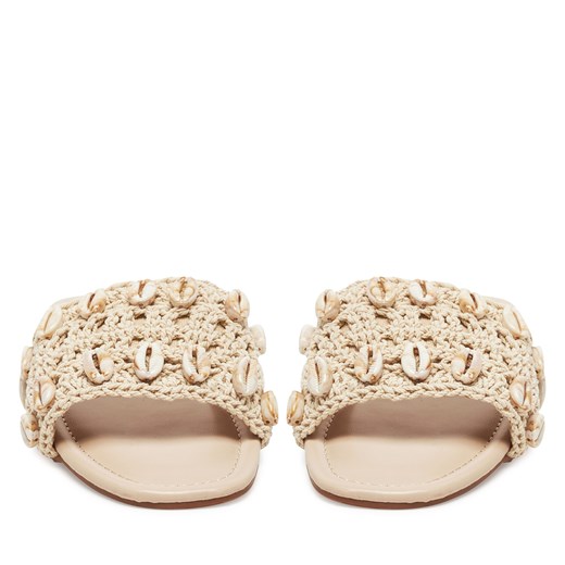 Klapki DeeZee YD2303-1 Beżowy 36 eobuwie.pl