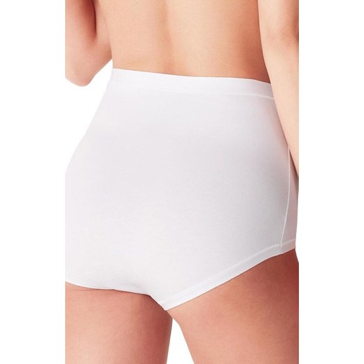 Białe figi damskie z wysokim stanem ADD08, Kolor biały, Rozmiar M, Cotonella ze sklepu Intymna w kategorii Majtki damskie - zdjęcie 179368922