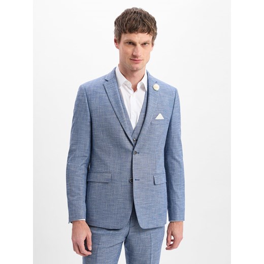 Finshley & Harding Męska kurtka modułowa - Steven Mężczyźni Modern Fit wiskoza Finshley & Harding 102 vangraaf