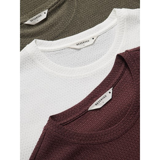 T-shirt męski Reserved 