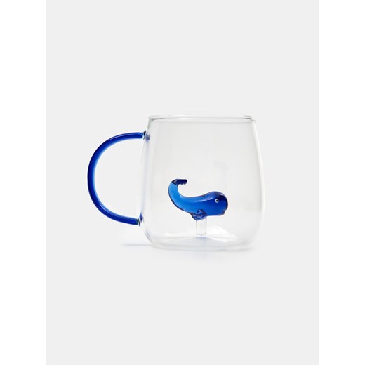 Sinsay - Kubek z delfinem - niebieski Sinsay One Size Sinsay