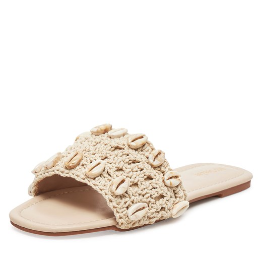 Klapki DeeZee YD2303-1 Beżowy 37 eobuwie.pl