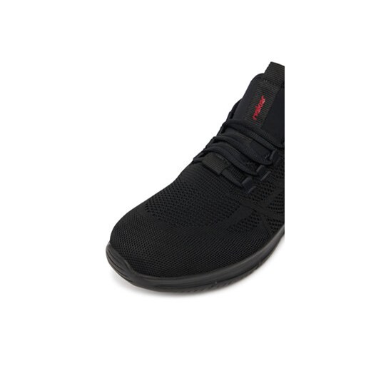 Rieker Sneakersy B7376-00 Czarny Rieker 46 MODIVO