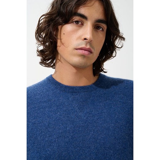 AUTHENTIC CASHMERE Kaszmirowy sweter "Nolan" w kolorze granatowym S okazyjna cena Limango Polska