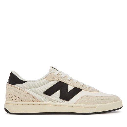 Buty sportowe męskie New Balance beżowe na wiosnę sznurowane 